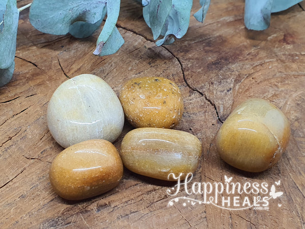 Yellow Aventurine (Tumbled) – The Stone of Confidence & Optimism