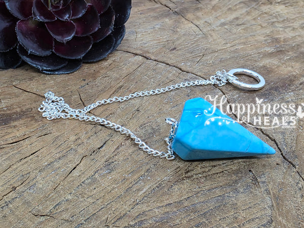 Blue Howlite - Pendulum 💙