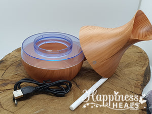Mini Ultrasonic Atomizer Humidifier - Wood Pitcher