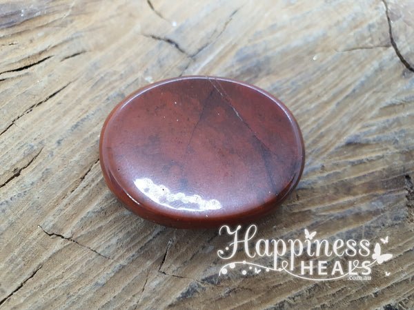 Red Jasper Worry Stone