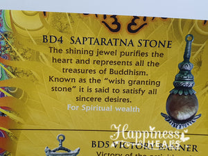 Saptaratna Stone - Briar Dharma Charms