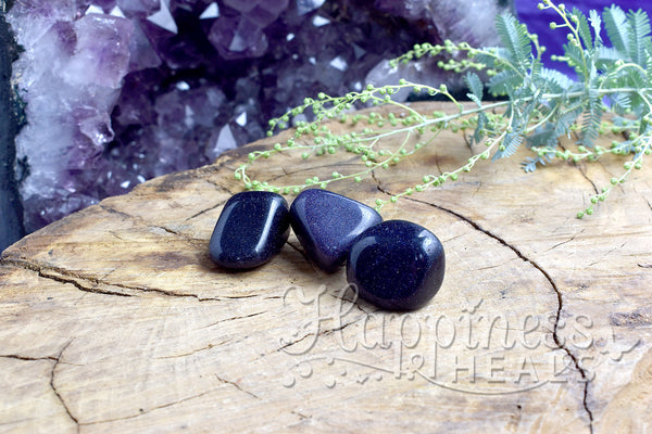 Blue Goldstone (Tumbled)