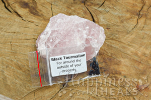 Black Tourmaline Gridding Packs