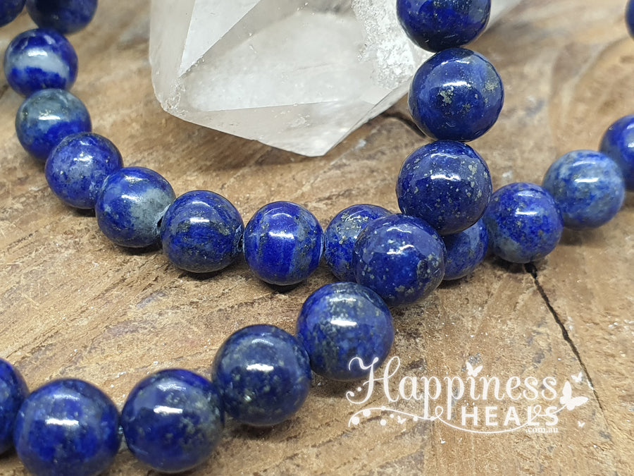 Lapis Lazuli Bracelet - 8mm Ball