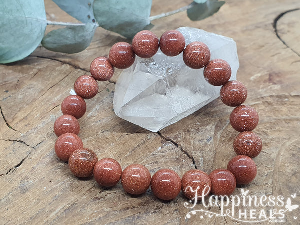 Goldstone Bracelet - 10mm