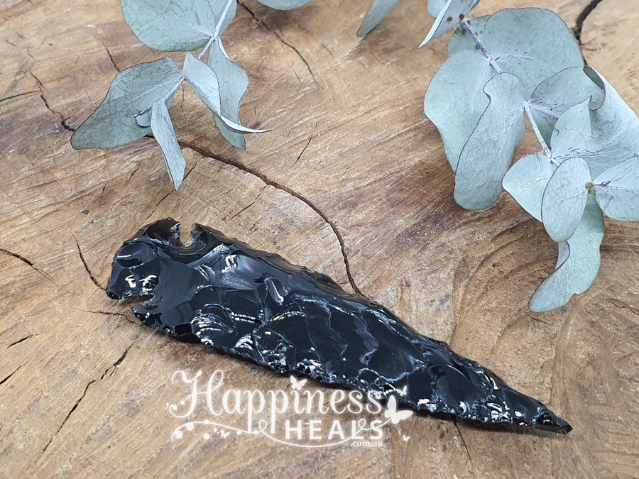 Black Obsidian Arrow Head