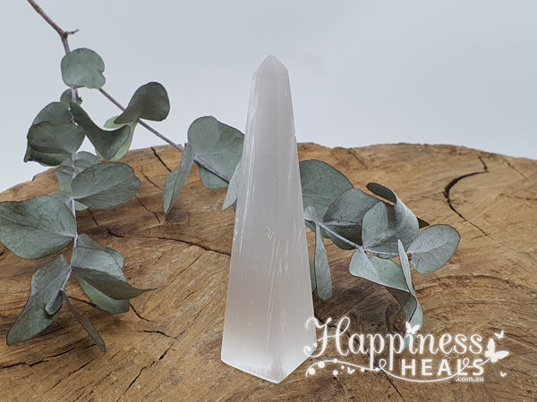 Selenite Obelisk