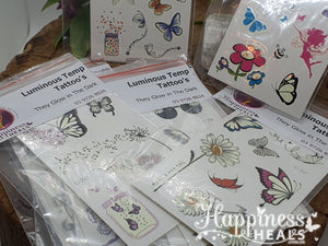 Luminous Temp Tattoo's