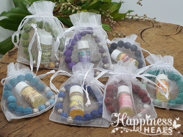 Lava Bracelets with Liquid Scent