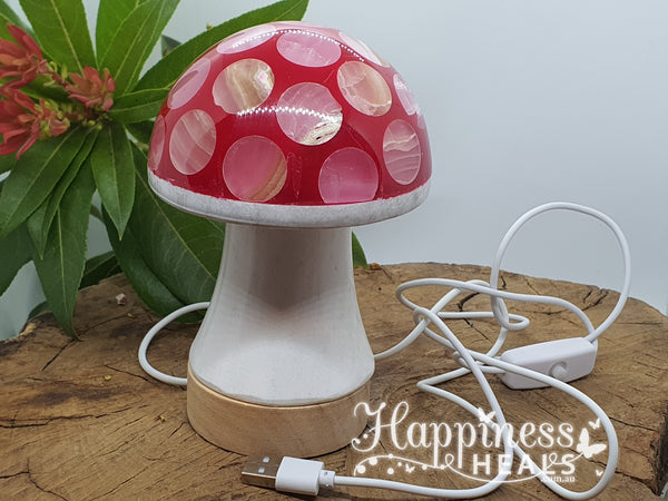 Onyx Mushroom Light Lamp