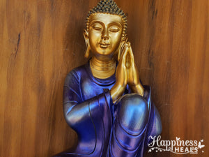Gold and Blue Buddha
