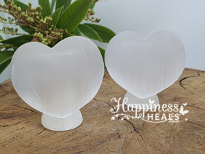 Selenite Heart