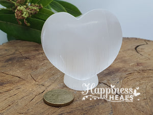 Selenite Heart