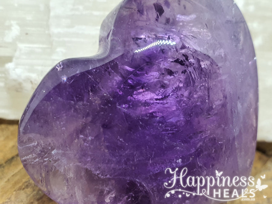 Amethyst Heart