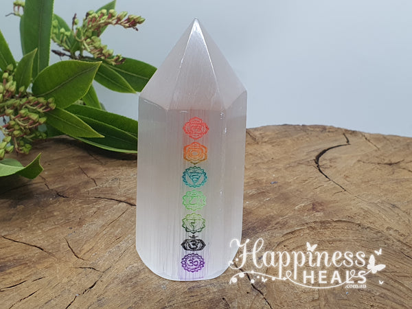 Selenite Chakra point