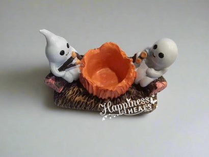 Two Ghosts Tealight Candle Holder: A Cozy Haunting Charm