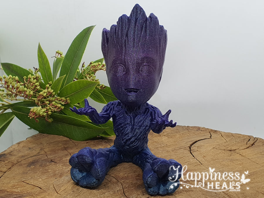 Tree Crystal Wand or Pen holder (Like Groot)