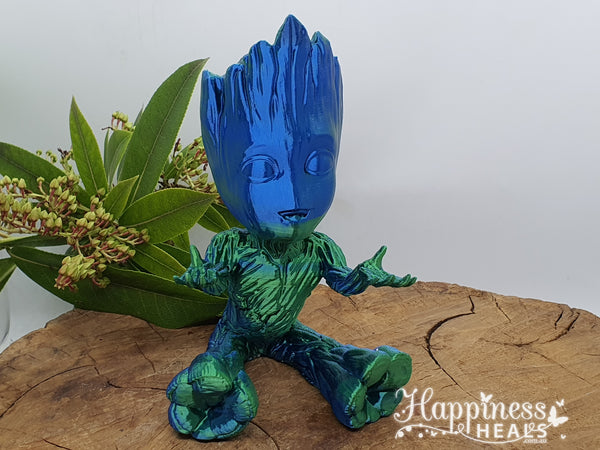 Tree Crystal Wand or Pen holder (Like Groot)