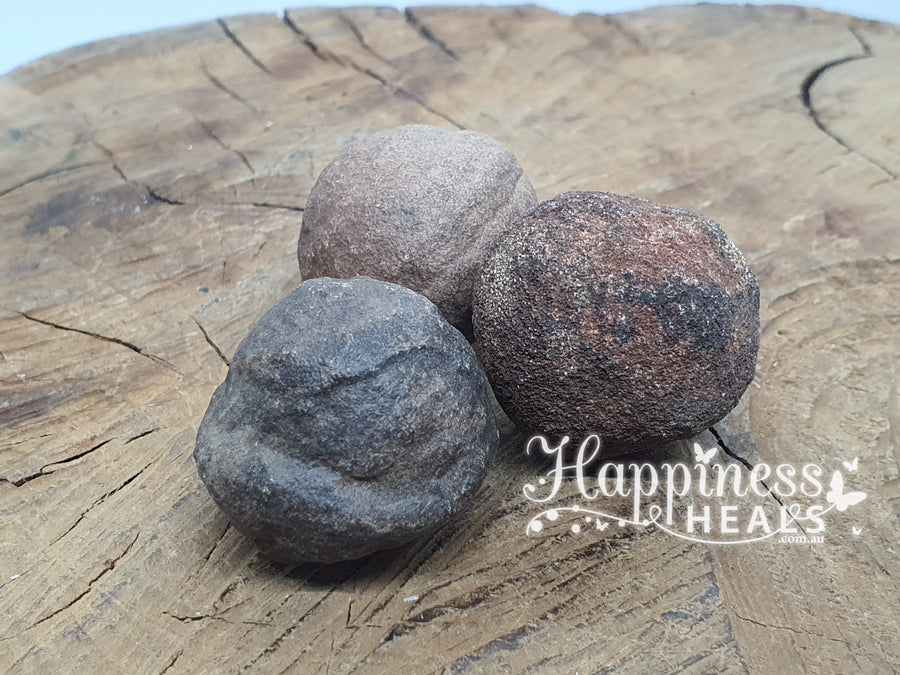 Mocqui Ballls (par) también llamadas piedras Sharman o piedras Boji