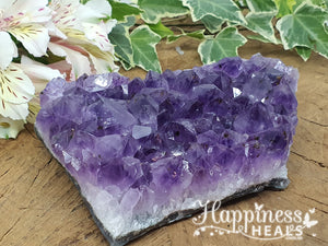 Amethyst Cluster Slab: A Stunning Slice of Tranquility