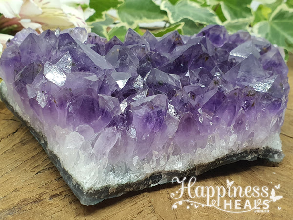 Amethyst Cluster Slab: A Stunning Slice of Tranquility