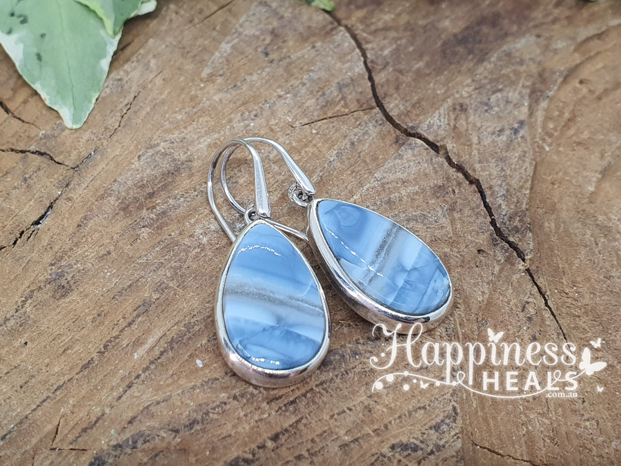 Opal Blue Earrings