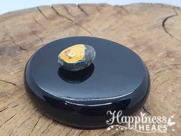 Black Obsidian Scrying Mirror