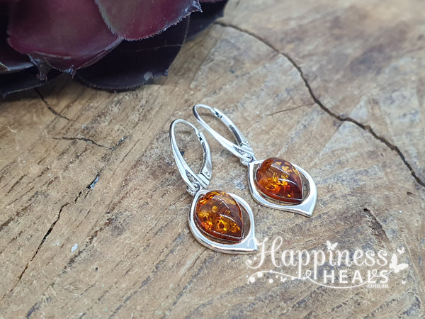 Amber Earrings