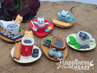 Cat Drink Magnets