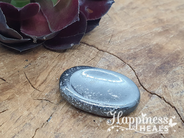 Hematite Worry Stone