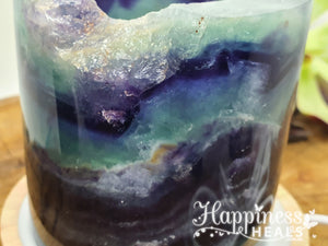 Fluorite Lamp with USB Base