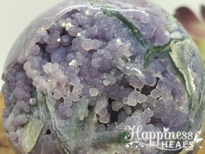 Grape Agate Sphere
