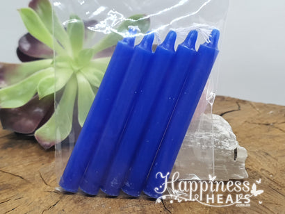 Colour Candles Pack - Spell Wish - Blue - 5 Pack