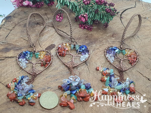 Chakra Heart & Tree Of Life Hanger