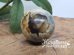 Blue Daud Jasper Sphere