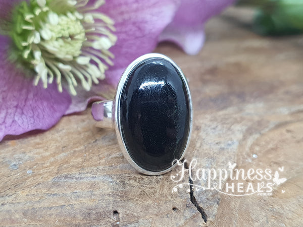 Black Tourmaline Ring