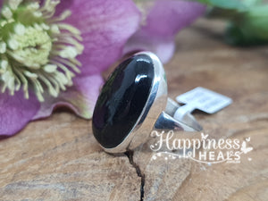 Black Tourmaline Ring