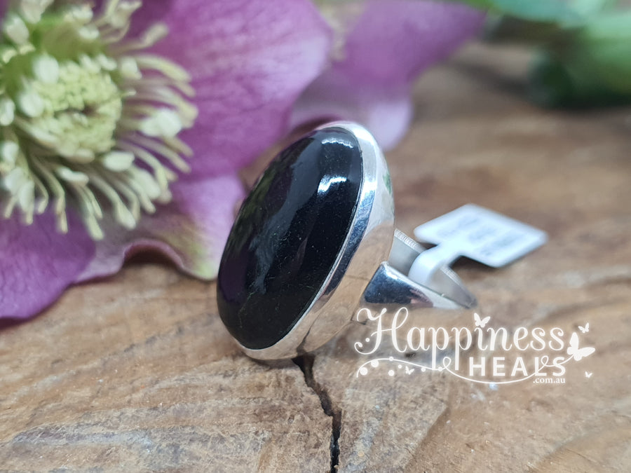 Black Tourmaline Ring
