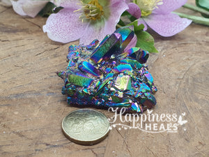 Angel Aura Cluster - Rainbow