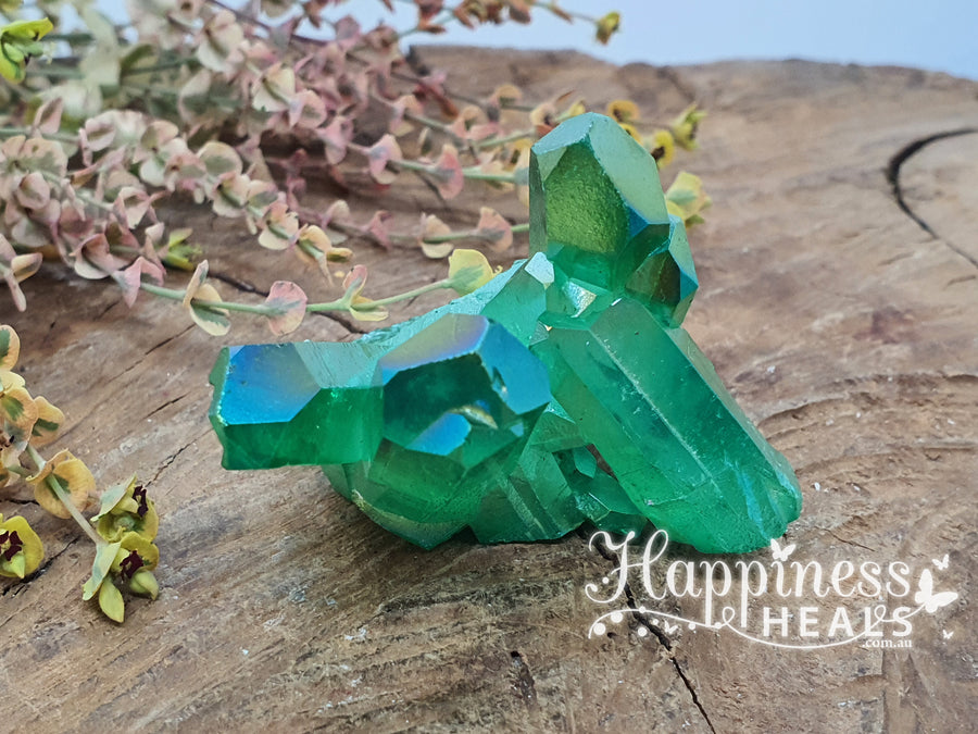 Angel Aura Cluster - Green