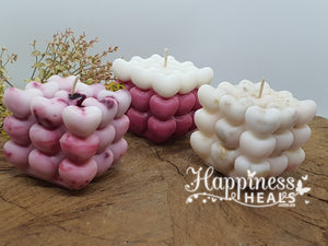 Hearts Candle