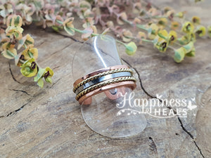 Copper Magnetic Ring – Ancient Healing & Modern Balance 🧿✨