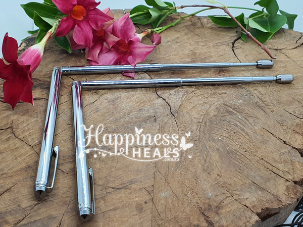 Stainless Steel Dowsing Rods – Telescopic & Travel Friendly ✨