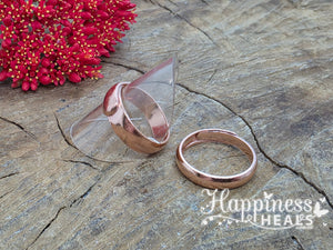 Adjustable Copper Ring – Classic Simplicity & Natural Balance ✨🧡