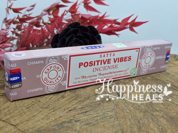 Positive Vibes Incense Sticks – Uplift Your Energy & Space 🌿