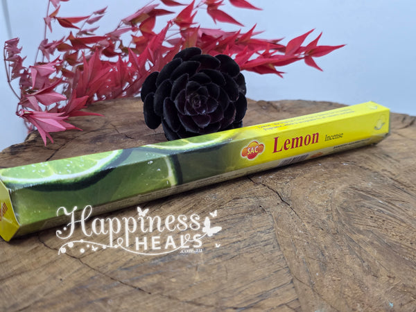 Lemon Incense Sticks – Fresh, Uplifting & Cleansing 🍋