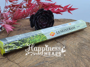 Lemongrass Incense Sticks – Uplifting & Refreshing Aroma 🍃