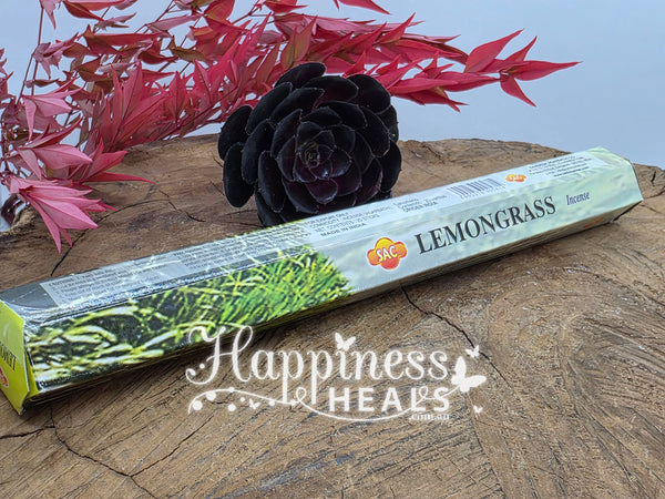 Lemongrass Incense Sticks – Uplifting & Refreshing Aroma 🍃