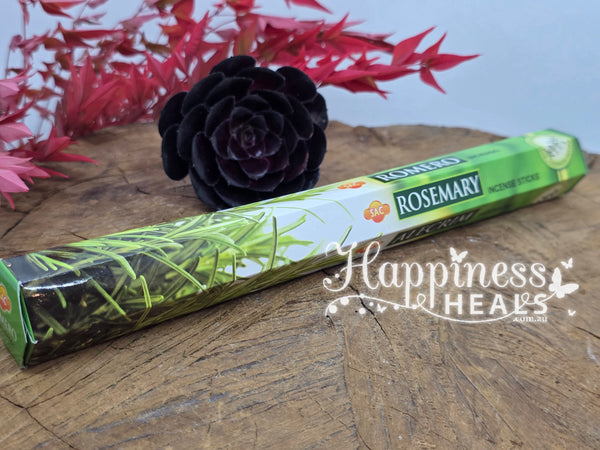 Rosemary Incense Sticks – Clarity, Protection & Energy Boost 🌿