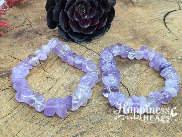 Amethyst Nugget Bracelet